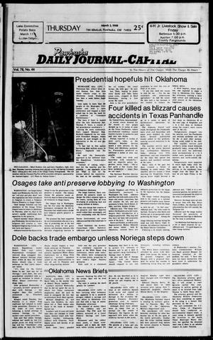 Pawhuska Daily Journal-Capital (Pawhuska, Okla.), Vol. 78, No. 44, Ed. 1 Thursday, March 3, 1988