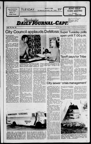 Pawhuska Daily Journal-Capital (Pawhuska, Okla.), Vol. 78, No. 47, Ed. 1 Tuesday, March 8, 1988