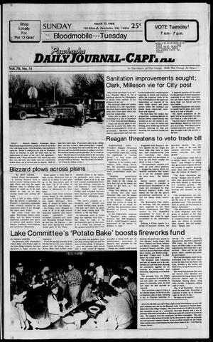 Pawhuska Daily Journal-Capital (Pawhuska, Okla.), Vol. 78, No. 51, Ed. 1 Sunday, March 13, 1988