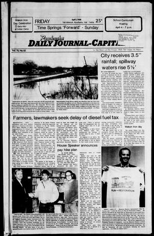 Pawhuska Daily Journal-Capital (Pawhuska, Okla.), Vol. 78, No. 65, Ed. 1 Friday, April 1, 1988