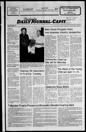 Pawhuska Daily Journal-Capital (Pawhuska, Okla.), Vol. 78, No. 71, Ed. 1 Sunday, April 10, 1988