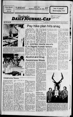 Pawhuska Daily Journal-Capital (Pawhuska, Okla.), Vol. 78, No. 82, Ed. 1 Tuesday, April 26, 1988