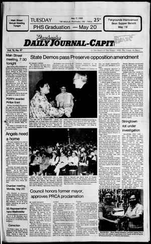 Pawhuska Daily Journal-Capital (Pawhuska, Okla.), Vol. 78, No. 97, Ed. 1 Tuesday, May 17, 1988