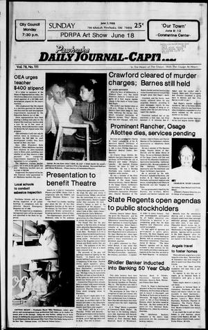 Pawhuska Daily Journal-Capital (Pawhuska, Okla.), Vol. 78, No. 111, Ed. 1 Sunday, June 5, 1988