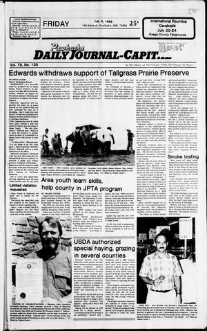 Pawhuska Daily Journal-Capital (Pawhuska, Okla.), Vol. 78, No. 135, Ed. 1 Friday, July 8, 1988