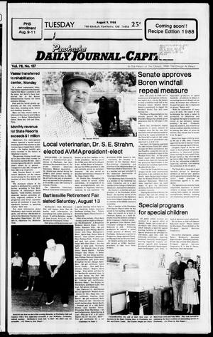 Pawhuska Daily Journal-Capital (Pawhuska, Okla.), Vol. 78, No. 157, Ed. 1 Tuesday, August 9, 1988