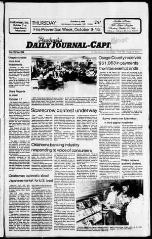 Pawhuska Daily Journal-Capital (Pawhuska, Okla.), Vol. 78, No. 204, Ed. 1 Thursday, October 13, 1988