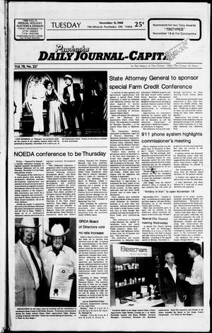 Pawhuska Daily Journal-Capital (Pawhuska, Okla.), Vol. 78, No. 227, Ed. 1 Tuesday, November 15, 1988