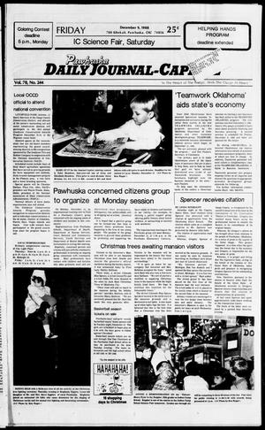 Pawhuska Daily Journal-Capital (Pawhuska, Okla.), Vol. 78, No. 244, Ed. 1 Friday, December 9, 1988