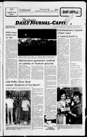 Pawhuska Daily Journal-Capital (Pawhuska, Okla.), Vol. 78, No. 251, Ed. 1 Tuesday, December 20, 1988