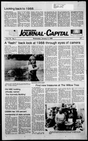Pawhuska Journal-Capital (Pawhuska, Okla.), Vol. 79, No. 1, Ed. 1 Wednesday, January 4, 1989