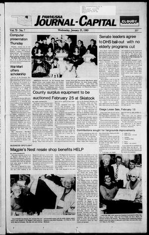 Pawhuska Journal-Capital (Pawhuska, Okla.), Vol. 79, No. 7, Ed. 1 Wednesday, January 25, 1989