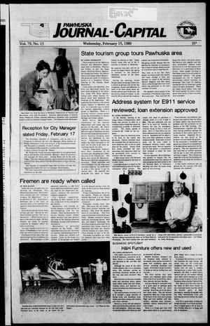 Pawhuska Journal-Capital (Pawhuska, Okla.), Vol. 79, No. 13, Ed. 1 Wednesday, February 15, 1989