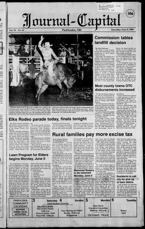 Journal-Capital (Pawhuska, Okla.), Vol. 79, No. 44, Ed. 1 Saturday, June 3, 1989