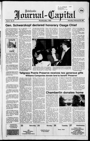 Pawhuska Journal-Capital (Pawhuska, Okla.), Vol. 81, No. 16, Ed. 1 Saturday, February 23, 1991
