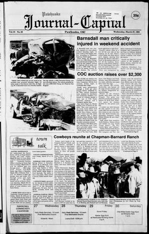 Pawhuska Journal-Capital (Pawhuska, Okla.), Vol. 81, No. 25, Ed. 1 Wednesday, March 27, 1991
