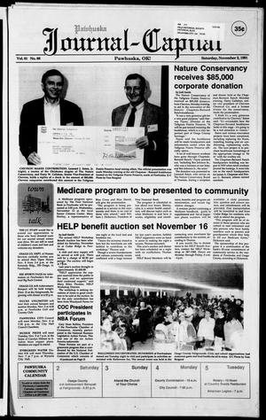 Pawhuska Journal-Capital (Pawhuska, Okla.), Vol. 81, No. 88, Ed. 1 Saturday, November 2, 1991