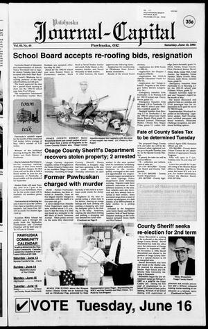 Pawhuska Journal-Capital (Pawhuska, Okla.), Vol. 82, No. 48, Ed. 1 Saturday, June 13, 1992