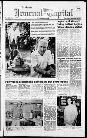Pawhuska Journal-Capital (Pawhuska, Okla.), Vol. 82, No. 73, Ed. 1 Wednesday, September 9, 1992