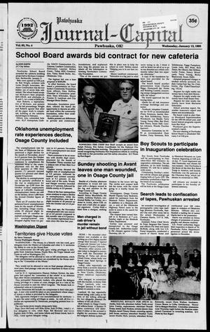 Pawhuska Journal-Capital (Pawhuska, Okla.), Vol. 83, No. 4, Ed. 1 Wednesday, January 13, 1993