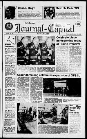 Pawhuska Journal-Capital (Pawhuska, Okla.), Vol. 83, No. 85, Ed. 1 Saturday, October 23, 1993