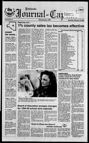Pawhuska Journal-Capital (Pawhuska, Okla.), Vol. 84, No. 13, Ed. 1 Saturday, February 12, 1994