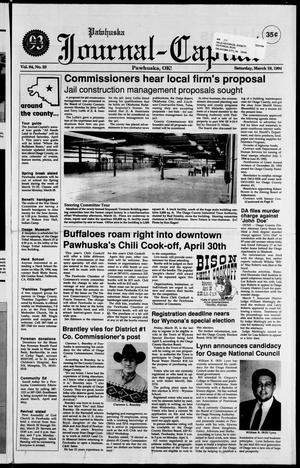 Pawhuska Journal-Capital (Pawhuska, Okla.), Vol. 84, No. 23, Ed. 1 Saturday, March 19, 1994