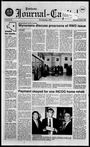 Pawhuska Journal-Capital (Pawhuska, Okla.), Vol. 84, No. 27, Ed. 1 Saturday, April 2, 1994