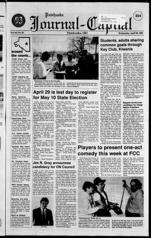 Pawhuska Journal-Capital (Pawhuska, Okla.), Vol. 84, No. 32, Ed. 1 Wednesday, April 20, 1994