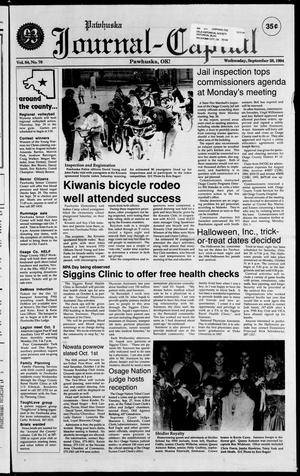 Pawhuska Journal-Capital (Pawhuska, Okla.), Vol. 84, No. 78, Ed. 1 Wednesday, September 28, 1994