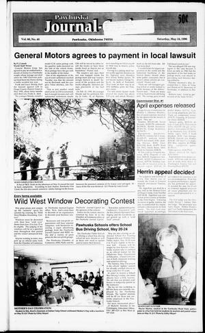 Pawhuska Journal-Capital (Pawhuska, Okla.), Vol. 86, No. 40, Ed. 1 Saturday, May 18, 1996