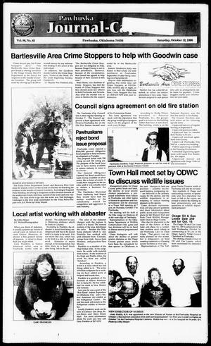 Pawhuska Journal-Capital (Pawhuska, Okla.), Vol. 86, No. 82, Ed. 1 Saturday, October 12, 1996
