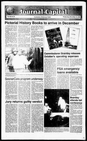 Pawhuska Journal-Capital (Pawhuska, Okla.), Vol. 86, No. 91, Ed. 1 Wednesday, November 13, 1996