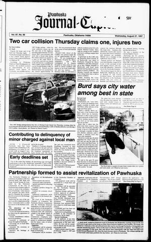 Pawhuska Journal-Capital (Pawhuska, Okla.), Vol. 87, No. 69, Ed. 1 Wednesday, August 27, 1997
