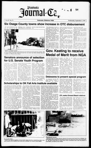 Pawhuska Journal-Capital (Pawhuska, Okla.), Vol. 87, No. 71, Ed. 1 Wednesday, September 3, 1997