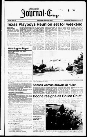 Pawhuska Journal-Capital (Pawhuska, Okla.), Vol. 87, No. 73, Ed. 1 Wednesday, September 10, 1997