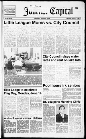 Pawhuska Journal-Capital (Pawhuska, Okla.), Vol. 89, No. 47, Ed. 1 Saturday, June 12, 1999
