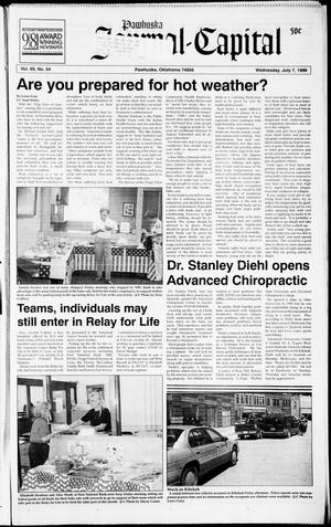 Pawhuska Journal-Capital (Pawhuska, Okla.), Vol. 89, No. 54, Ed. 1 Wednesday, July 7, 1999