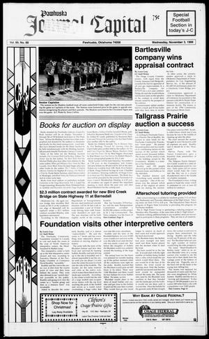 Pawhuska Journal-Capital (Pawhuska, Okla.), Vol. 89, No. 88, Ed. 1 Wednesday, November 3, 1999