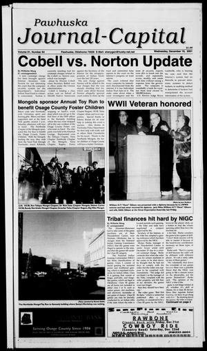 Pawhuska Journal-Capital (Pawhuska, Okla.), Vol. 91, No. 64, Ed. 1 Wednesday, December 19, 2001