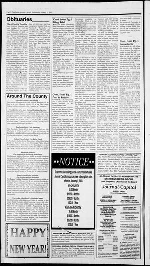 Pawhuska Journal-Capital (Pawhuska, Okla.), Vol. [95], No. [1], Ed. 1 Wednesday, January 1, 2003