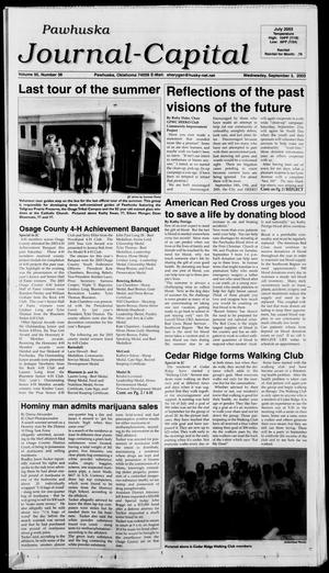 Pawhuska Journal-Capital (Pawhuska, Okla.), Vol. 95, No. 36, Ed. 1 Wednesday, September 3, 2003