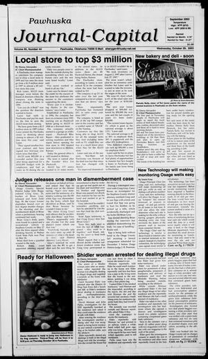 Pawhuska Journal-Capital (Pawhuska, Okla.), Vol. 95, No. 44, Ed. 1 Wednesday, October 29, 2003