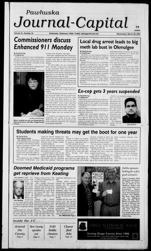 Pawhuska Journal-Capital (Pawhuska, Okla.), Vol. 91, No. 24, Ed. 1 Wednesday, March 28, 2001