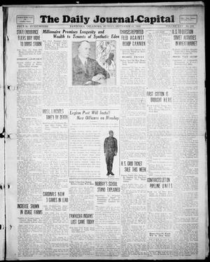 The Daily Journal-Capital (Pawhuska, Okla.), Vol. 25, No. 222, Ed. 1 Sunday, September 21, 1930