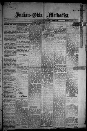 Indian-Okla Methodist. (Oklahoma City, Okla. Terr.), Vol. 18, No. 29, Ed. 1 Thursday, August 24, 1899