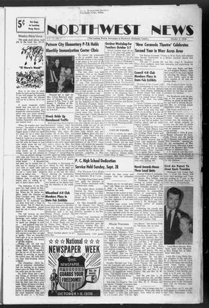 Primary view of object titled 'Northwest News (Oklahoma City, Okla.), Vol. 17, No. 7, Ed. 1 Thursday, October 2, 1958'.