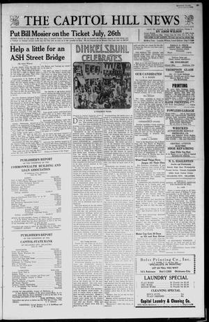 The Capitol Hill News (Oklahoma City, Okla.), Vol. 9, No. 18, Ed. 1 Friday, July 22, 1932