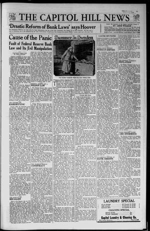 The Capitol Hill News (Oklahoma City, Okla.), Vol. 9, No. 22, Ed. 1 Friday, August 19, 1932