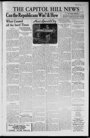 Primary view of object titled 'The Capitol Hill News (Oklahoma City, Okla.), Vol. 9, No. 26, Ed. 1 Friday, September 16, 1932'.